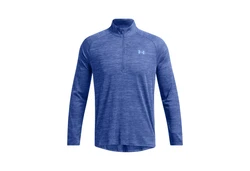 Under Armour Longsleeve Ua Tech Textured 1/2 Zip Hellblau/Blau/Rot