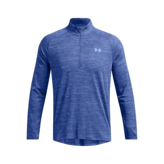 Under Armour Longsleeve Ua Tech Textured 1/2 Zip Hellblau/Blau/Rot