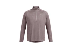 Under Armour Longsleeve Ua Tech Textured 1/2 Zip Rot/Lila/Rosa