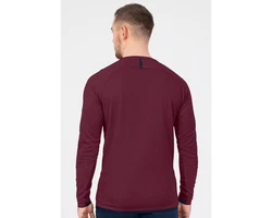 Jako Fleecepullover Sweat Challenge Lila/Dunkelrot/Rosa/Rot