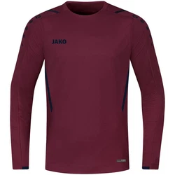 Jako Fleecepullover Sweat Challenge Lila/Dunkelrot/Rosa/Rot