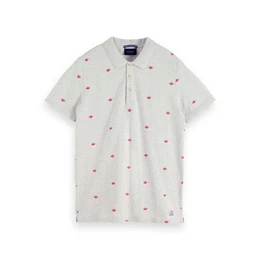 Poloshirt Herren Polo Allover Printed 153627