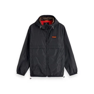 Scotch & Soda Classic Hooded Nylon Jacket