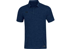 Jako T-Shirt Poloshirt Premium Basics Blau/Dunkelblau