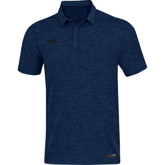 Jako T-Shirt Poloshirt Premium Basics Blau/Dunkelblau