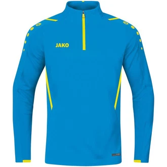 Jako Sweatshirt Challenge Ziptop Hellblau/Pastell/Blau