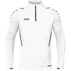 Jako Sweatshirt Challenge Ziptop Weiß/Schwarz/Gelb/Dunkelblau/Creme