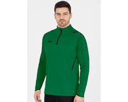 Jako Sweatshirt Challenge Ziptop Grün/Dunkelgrün