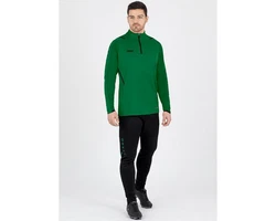 Jako Sweatshirt Challenge Ziptop Grün/Dunkelgrün