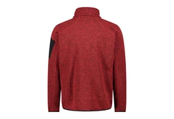 CMP Sweatjacke Man Jacket Knit-Tech rotmeliert