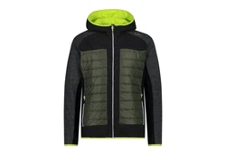 CMP Fleecejacke Man Hybrid Fix Hood Jacket (33M2147) 33M2147