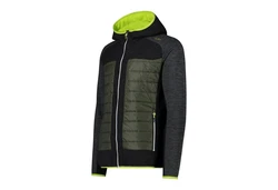 CMP Fleecejacke Man Hybrid Fix Hood Jacket (33M2147) 33M2147