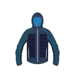 CMP Fleecejacke Man Hybrid Fix Hood Jacket (33M2147) 33M2147