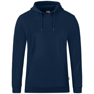 Jako Kapuzensweat Organic Dunkelblau/Blau