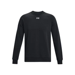 Under Armour Sweatshirt UA Rival Fleece Crew Rot/Schwarz/Dunkelblau/Blau