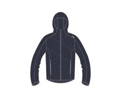 CMP Outdoorjacke Herren Kapuzenjacke Man Hybrid Jacket Fix Hood (34E7617) 34E7617