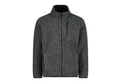 CMP Herren Fleecejacke MAN JACKET (fr Herren) NERO MEL.