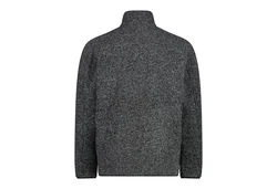 CMP Herren Fleecejacke MAN JACKET (fr Herren) NERO MEL.