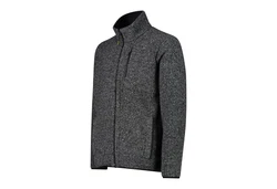 CMP Herren Fleecejacke MAN JACKET (fr Herren) NERO MEL.