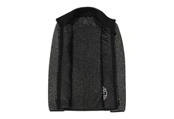 CMP Herren Fleecejacke MAN JACKET (fr Herren) NERO MEL.
