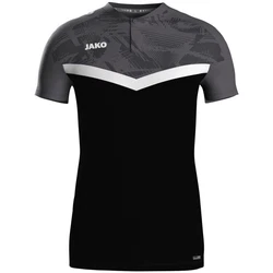Jako T-Shirt Iconic Polo schwarz/anthrazit