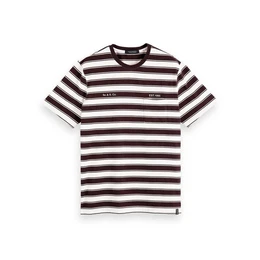 T-Shirt Herren T-Shirt Washed Crewneck 155411