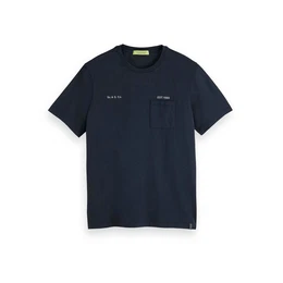 T-Shirt Herren T-Shirt Washed Crewneck 155411
