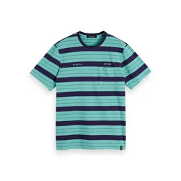 T-Shirt Herren T-Shirt Washed Crewneck 155411