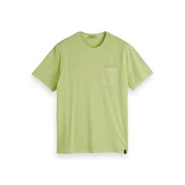 T-Shirt Herren T-Shirt Washed Crewneck 155411