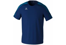 Erima EVO STAR T-Shirt Dunkelblau/Hellblau/Blau