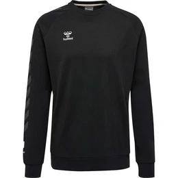 Fleecepullover Herren Kapuzenpullover hmlMove Grid Cotton Sweatshirt 214788