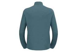 Odlo Mid Layer 1/2 Zip Run Easy Warm Langarmshirt Essential Thermal BLAU MELANGE