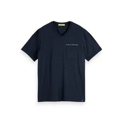 Scotch & Soda T-Shirt Washed V-Neck (155412) 155412