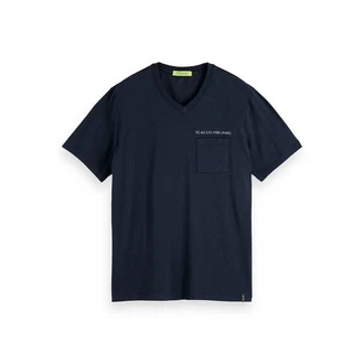 Scotch & Soda T-Shirt Washed V-Neck (155412)