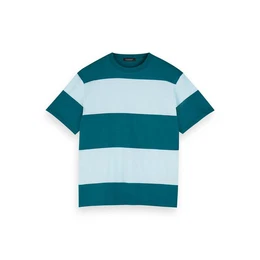 T-Shirt Herren T-Shirt Block Stripe Clean Tee 155402