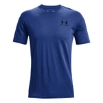 Under Armour Kurzarmshirt UA SPORTSTYLE LC SS blau/schwarz