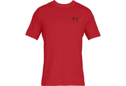 Under Armour Kurzarmshirt UA SPORTSTYLE LC SS rot/schwarz