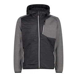 CMP Herren Jacke Man Hybrid Jacket Fix Hood (31H0997) NERO