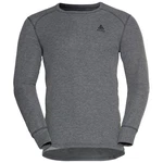 Odlo Longsleeve Active Warm Eco Baselayer Top Crew Neck Dunkelgrau/Hellgrau/Grau
