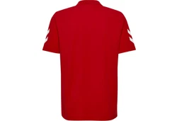 hummel Poloshirt Go Cotton Polo (F7026) Rot/Dunkelrot