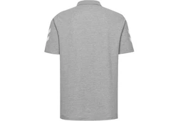 hummel Poloshirt Go Cotton Polo (F7026) Grau/Hellgrau/Beige