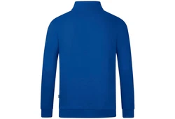 Jako Fleecepullover Ziptop Organic (C8620) Blau/Dunkelblau