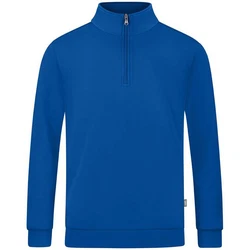 Jako Fleecepullover Ziptop Organic (C8620) Blau/Dunkelblau