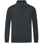 Jako Fleecepullover Ziptop Organic (C8620) Dunkelblau/Dunkelgrau/Grau