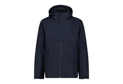CMP Funktionsjacke MAN JACKET ZIP HOOD DETACHABLE SCHWARZ/BLAU