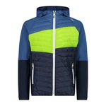 CMP Herren MAN HYBRID JACKET FIX HOOD BLACK BLUE (33E6577)