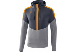 Erima Kapuzensweat Squad Grau/Orange/Braun/Hellgrau