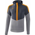 Erima Kapuzensweat Squad Grau/Orange/Braun/Hellgrau Erima Kapuzensweat Squad Grau/Orange/Braun/Hellgrau