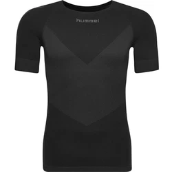 hummel T-Shirt FIRST SEAMLESS JERSEY (5128) grau/schwarz