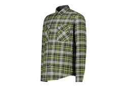 CAMPAGNOLO Outdoorhemd MAN SHIRT OILGREEN/NERO/ACIDO
